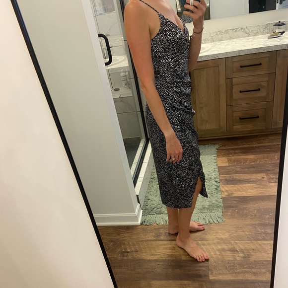 Abercrombie & Fitch xs satin midi dress - Picture 3 of 10